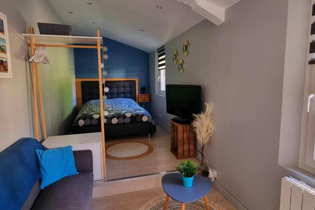 Studio Independant Avec Terrasse Vue Jardin Бошам Экстерьер фото